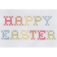 happy easter embroidery