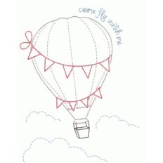 come fly with me embroidery