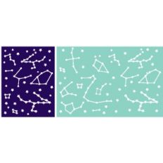 set of 2 constellation journaling cards