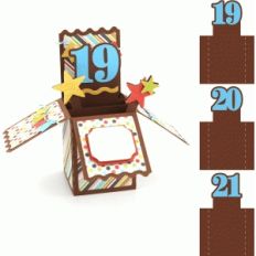 box card: birthday age 19, 20, 21