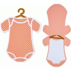 body girl onesie card