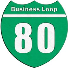 traffic signs - business loop