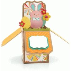 a2 box card: easter bunny
