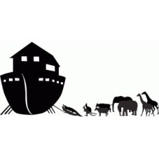 noah's ark silhouette