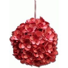 3d hanging flower ball