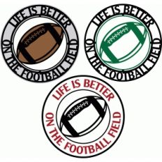 life is better - football