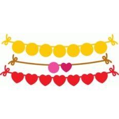 pennant garland set