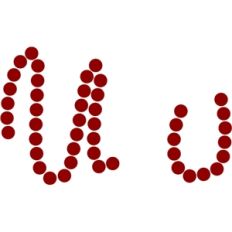 script alphabet: U