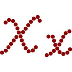 script alphabet: X