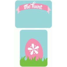 easter egg hunt journaling cards
