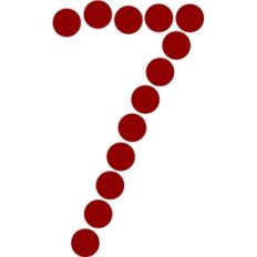 script alphabet: 7