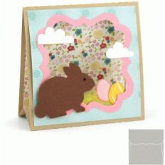3d stand up card: easter bunny