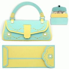 purse card/envelope set money holder