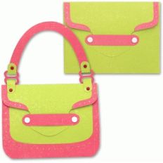 purse card/envelope set dotted trim