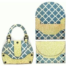 purse card/envelope set round
