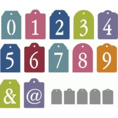tag stencil alphabet - numbers