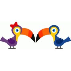 cute toucans