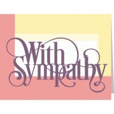 sympathy card