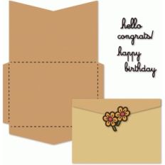 hat’s off coord. a-7 envelope with seal