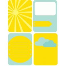 sunny journaling cards