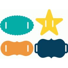 4 ribbon slides