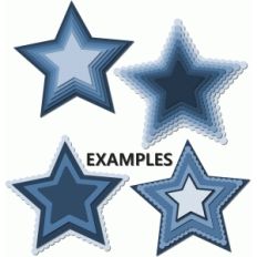 scallop stars w inside stars nested