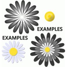 daisy layers nested flowers