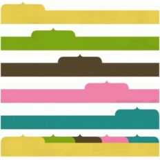 long bracket tab set