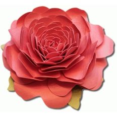 3d camellia flower