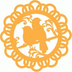 birdie doily