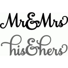 mr and mrs sentiment set
