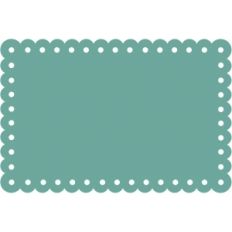 scallop border card