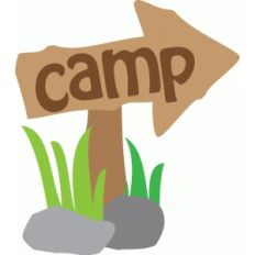 camp sign
