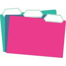 4x6 file folder set