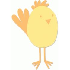 egg shaped chick