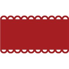 border strip scalloped