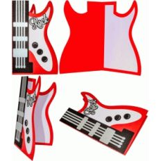 guitar rock card