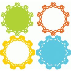 loopy doily set