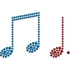 bling music - quarter notes