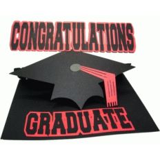 congratulations graduate easel card