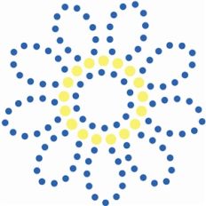 rhinestone flower