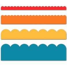 scalloped borders