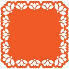 magnolia border card