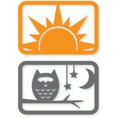 night owl and sunrise cards