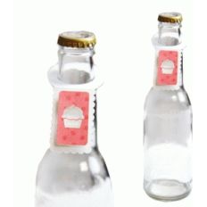 cupcake party bottle topper