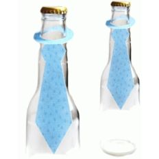 fathers day tie bottle topper