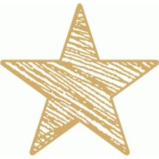 textured star