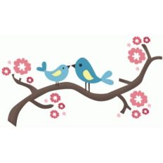 birds on a branch