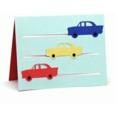 a2 interactive car race card