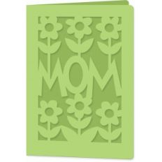 mom flower garden card